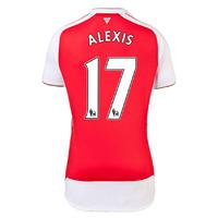 2015 16 arsenal home shirt alexis 17