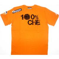 2010-11 Valencia Kappa \'100% Che\' Orange T-shirt *BNIB*