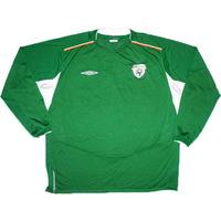 2004 06 ireland ls match issue home shirt 20