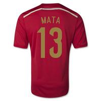 2014-15 Spain World Cup Home Shirt (Mata 13) - Kids