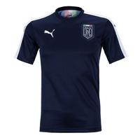 2017-2018 Italy Puma Stadium Jersey (Peacot)