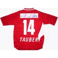 2010-11 SK Vorwärts Steyr Match Issue Home Shirt Tauber #14