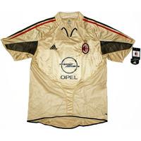 2004-05 AC Milan Player Issue Third Shirt *BNIB* XL