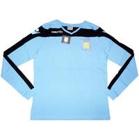 2012 13 aston villa macron ls blue travel tee bnib