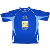 2007-08 Peterborough Match Issue Home Shirt Hughes #25