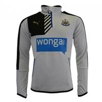 2015-2016 Newcastle Puma Quarter Zip Training Top (White)