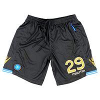 2011-12 Napoli Match Worn Champions League Away Shorts #29 (Pandev) XL