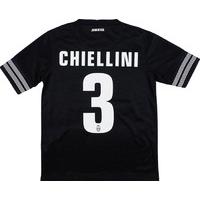 2012 13 juventus away shirt chiellini 3 wtags boys