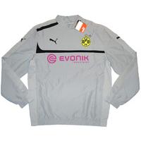 2012 13 dortmund puma 12 zip all weather jacket bnib