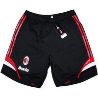 2008 09 ac milan player issue training sweat shorts bnib xlxxl