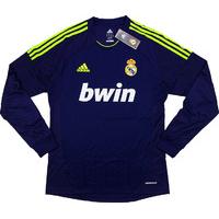 2012-13 Real Madrid Player Issue European Away L/S Shirt *w/Tags* XL