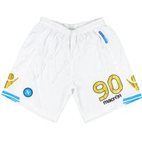 2011-12 Napoli Match Worn Champions League Home Shorts #90 (Ammendola)