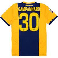 2014-15 Hellas Verona Match Issue Home Shirt Campanharo #30