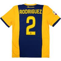 2014 15 hellas verona match issue home shirt rodriguez 2 excellent