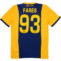 2014-15 Hellas Verona Match Issue Home Shirt Fares #93 (Excellent) M