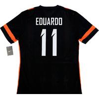 2013-15 Shakhtar Donetsk Player Issue Home European Shirt Eduardo #11