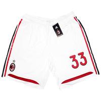 2009-10 AC Milan Player Issue Home/Away Shorts #33 (T.Silva) *w/Tags*