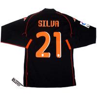 2009-10 Valencia L/S Player Issue Away Shirt Silva #21 *w/Tags*