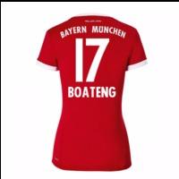 2017-18 Bayern Munich Home Womens Shirt (Boateng 17)