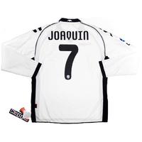 2010-11 Valencia L/S Player Issue Home Shirt Joaquin #7 *w/Tags*