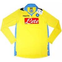 2011-12 Napoli Player Issue Champions League Third L/S Shirt *BNIB*