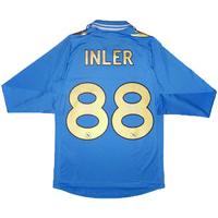 2011 12 napoli ls player issue champions league home shirt inler 88