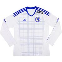 2015-17 Bosnia & Herzegovina Player Issue Away L/S Shirt *BNIB*