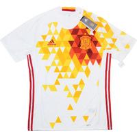 2016 17 spain player issue adizero away authentic shirt bnib