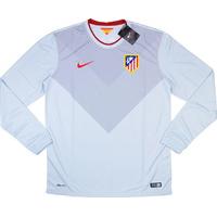 2014-15 Atletico Madrid Player Issue Away L/S Shirt *w/Tags* L