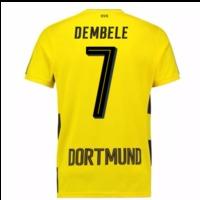 2017-18 Borussia Dortmund Home Short Sleeve Shirt (Kids) (Dembele 7)