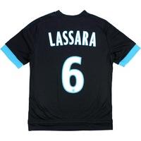 2015-16 Olympique Marseille Away Shirt Lassara #6 (Very Good) L.Boys