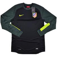 2013-14 Atletico Madrid Player Issue GK Black Shirt *BNIB* L