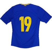 2011 13 ukraine match issue away shirt 19 excellent m