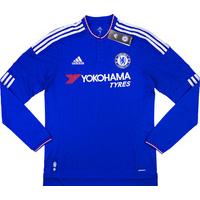 2015-16 Chelsea Player Issue Adizero Home L/S Shirt *w/Tags*