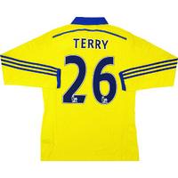 2014-15 Chelsea Player Issue Adizero Away L/S Shirt Terry #26 *w/Tags*