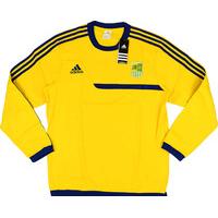 2013-14 Metalist Kharkiv Adidas Training Sweat Top *BNIB*