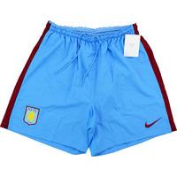 2009-10 Aston Villa Player Issue Home Change Shorts *BNIB* L