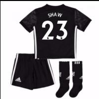 2017-18 Man Utd Away Mini Kit (Shaw 23)