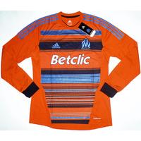 2011 12 olympique marseille formotion player issue third ls shirt