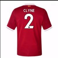 2017-18 Liverpool Home Short Sleeve (Kids) (Clyne 2)