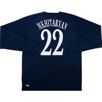 2008-10 Metallurg Donetsk Away European L/S Shirt Mkhitaryan #22