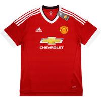 2015 16 manchester united adizero player issue european home shirt