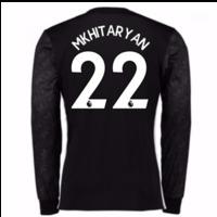 2017 18 man utd away long sleeve shirt kids mkhitaryan 22