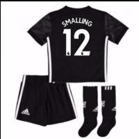 2017-18 Man Utd Away Mini Kit (Smalling 12)