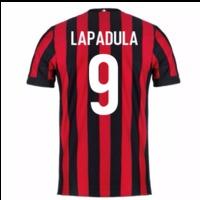 2017-2018 AC Milan Home Shirt (Lapadula 9)