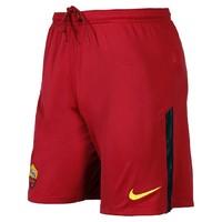 2017-2018 AS Roma Nike Home Shorts (Red)