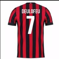 2017 2018 ac milan home shirt deulofeu 7 kids