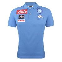2016-2017 Napoli Cotton Polo Shirt (Sky Blue) - Kids
