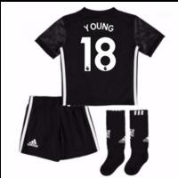 2017-18 Man Utd Away Mini Kit (Young 18)