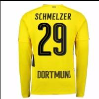 2017-18 Borussia Dortmund Long Sleeve Home Shirt (Schmelzer 29)